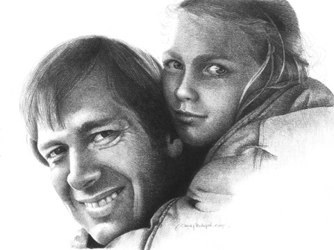 Father and daughter
