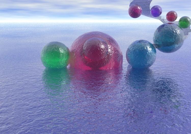 Blown glass