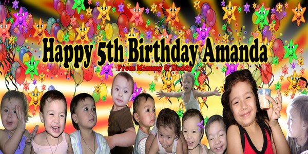 Happy Birthday Amanda