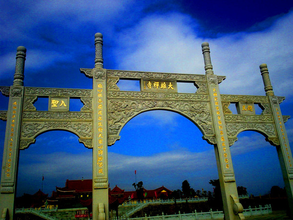 a Bhuddism temple