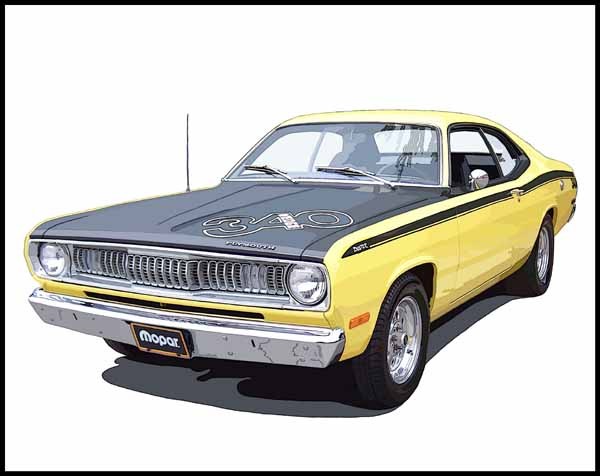 Plymouth Duster 340 Wedge