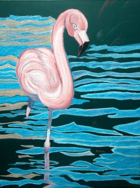 Pretty in Pink Flamingo