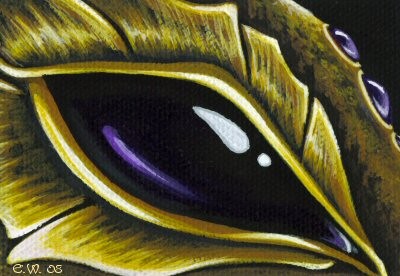Eye Of Deep Amethyst