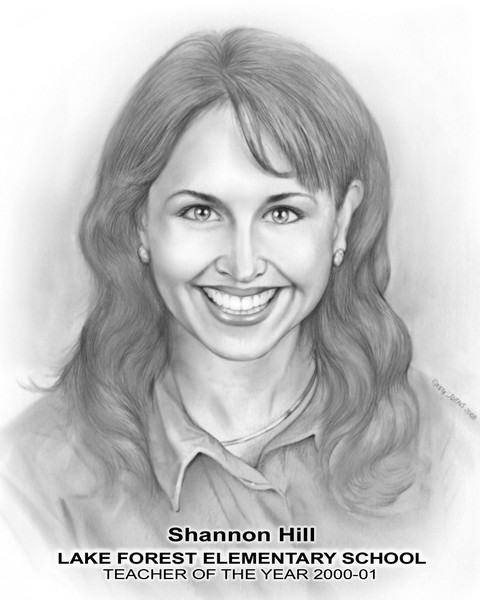 Shannon Hill - Teacher of the Year 2000-01