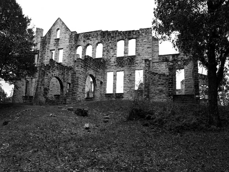 Castle Ruins Up Close