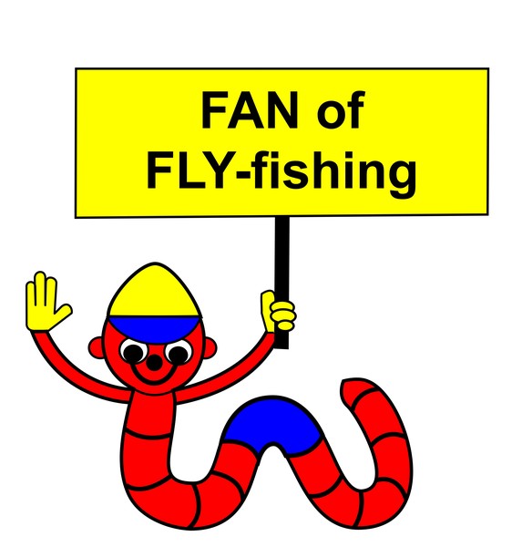 fan earthworm fly