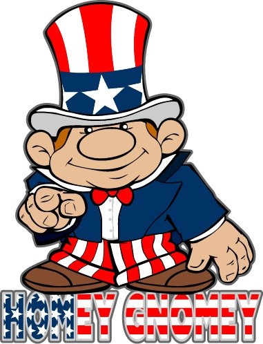 HOMEY STICKER 4THJuly