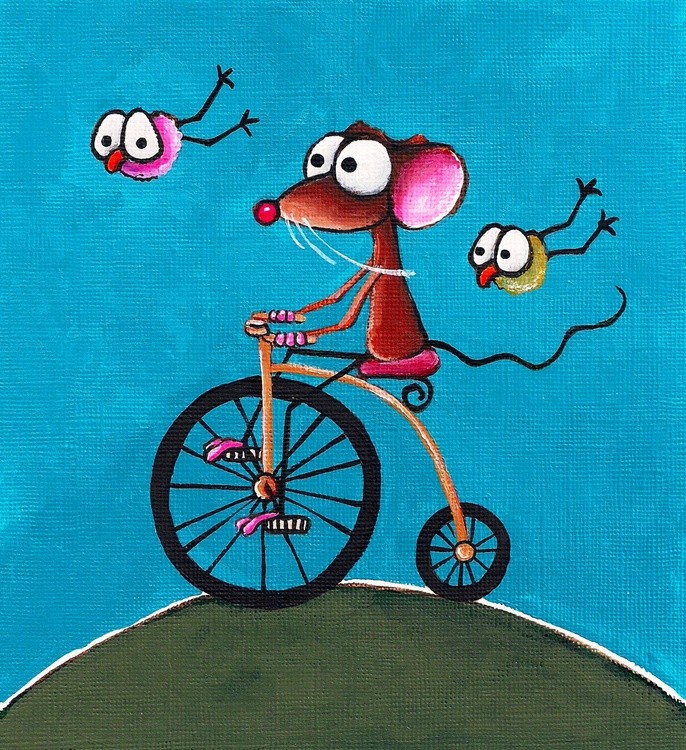The yellow bike