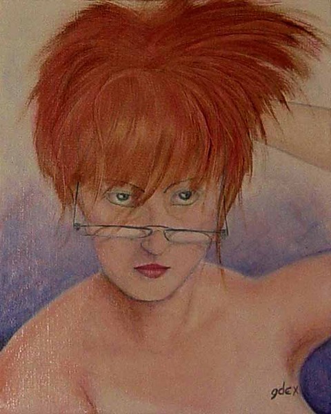 Mona apres le bain