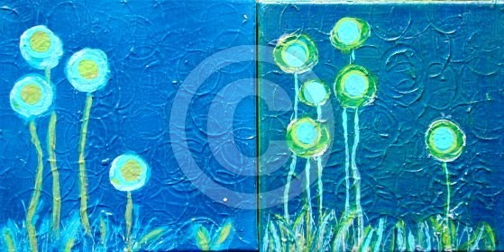 2 little diddy's flowers