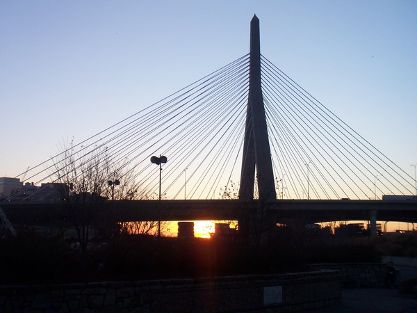 Zakim at sunset