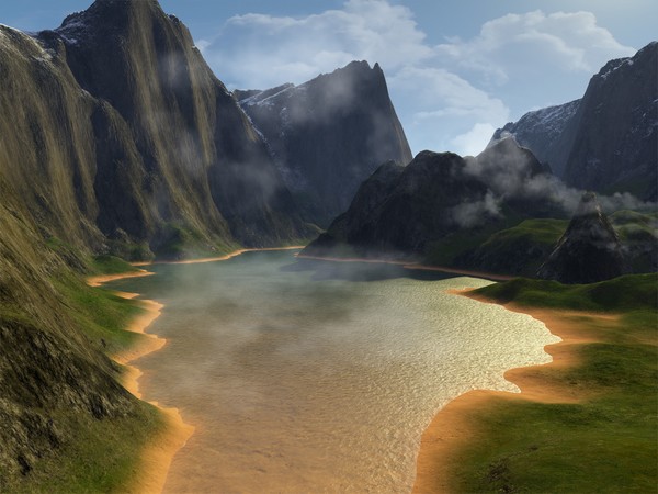Where the river flows