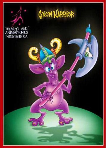 character design for a childrens ride atraction