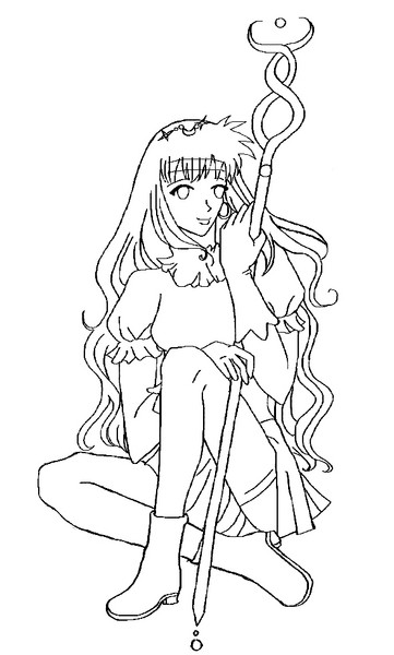 Michiru Shinsei Form Lineart