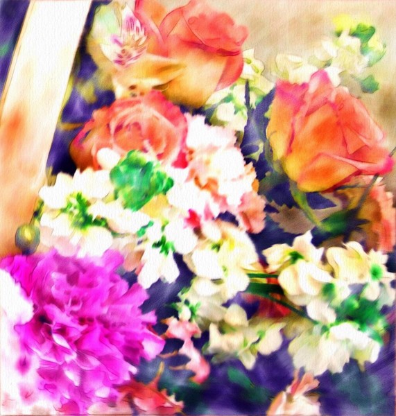 watercolour flowers