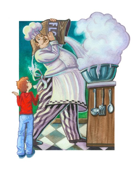 Little Boy and the Baker