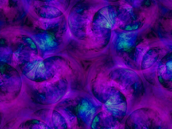 Blue Purple Circles