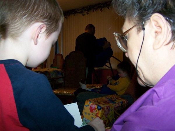 Reading with Grandma