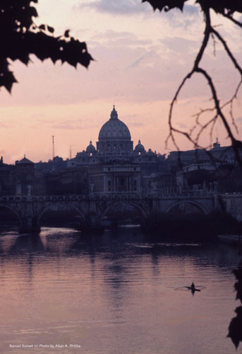 Roman sunset