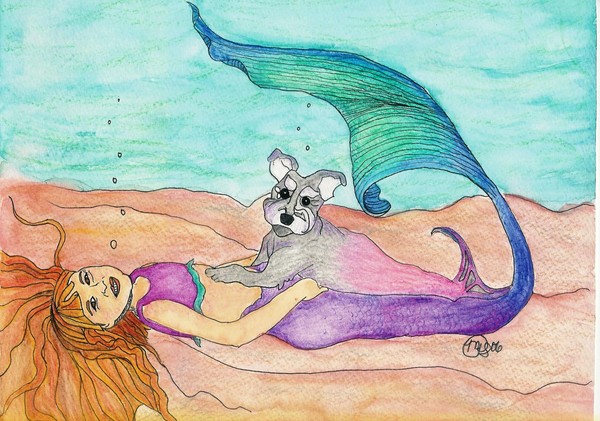 Mermaid and Merpup