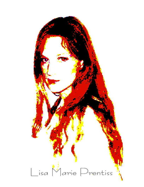 self portrait from photo of myself~ manipulated