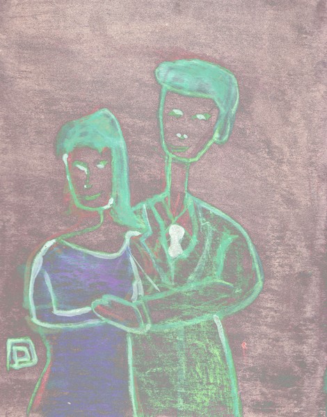 The wedding digitally altered