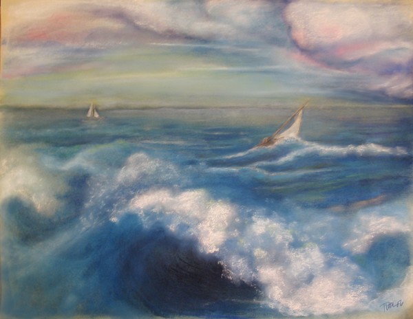 Two Boats and the Sea
