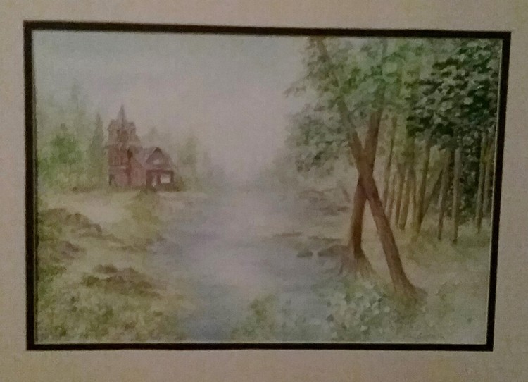 Next to the stream