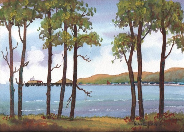 Mumbles through the trees