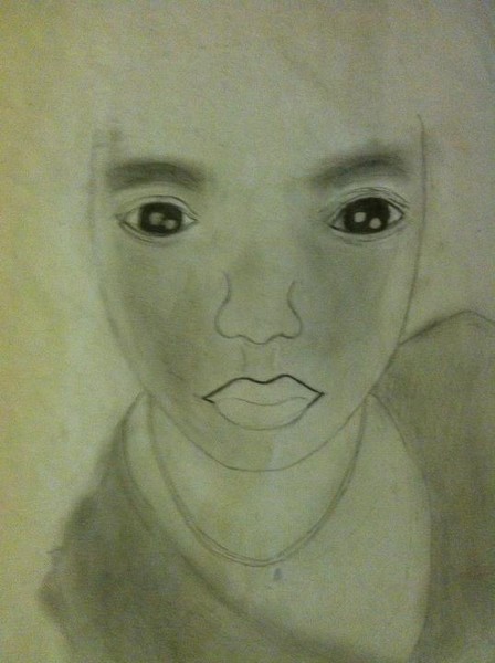 drawing my girlfriend in the making