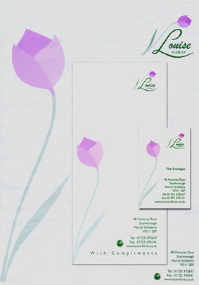 louise florist corporate ID