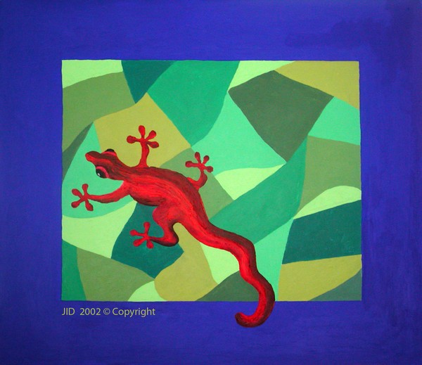 Lizard Dance - Blue
