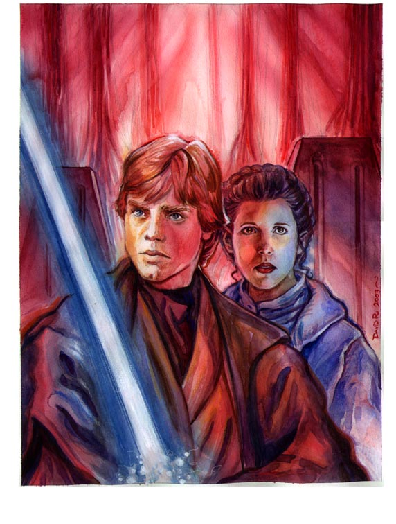 Luke and Leia