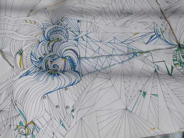 mixed art-drawing -how to