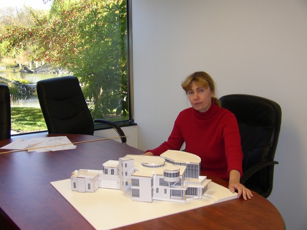 Working on an Architectural Model