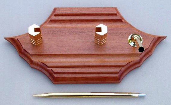 Sirari Wood Desk Set