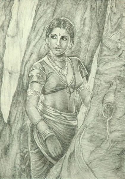 Indian Lady Portrait 