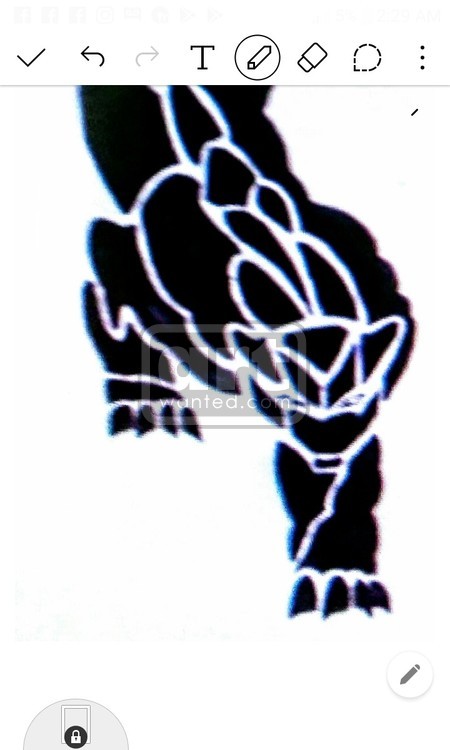 Custom tatoo black panther