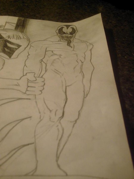 my free hand