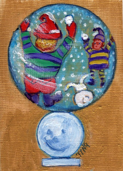 Holiday Snow Globe