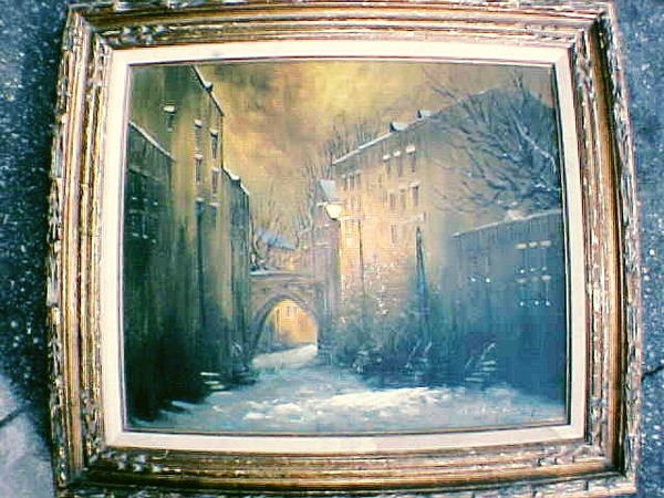 A.david original painting