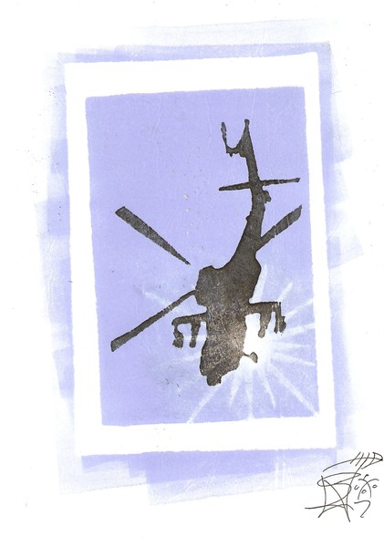 Glaring Apache