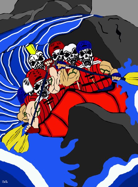 riverraftingskull