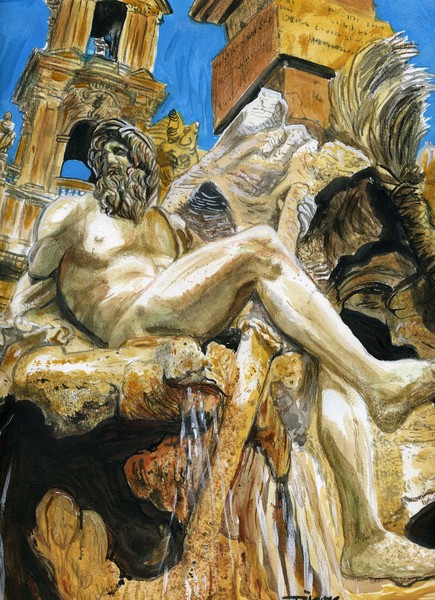 Roman Fountain