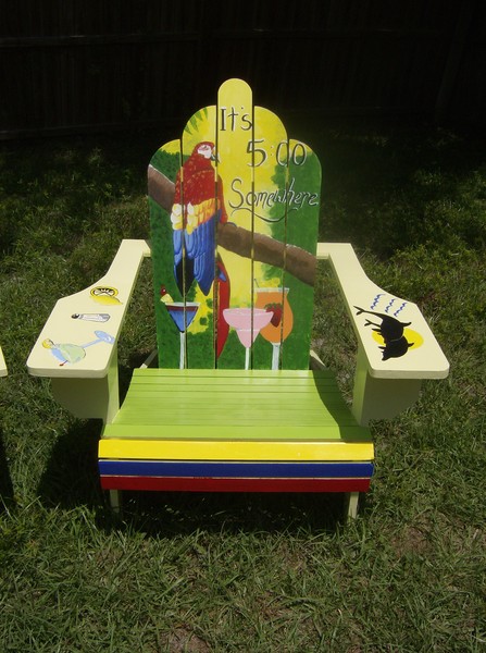 parrot adirondack chair