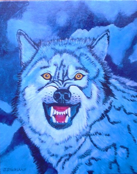 Snarling Wolf