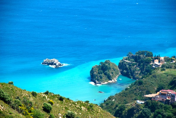 View from Taormina Italy