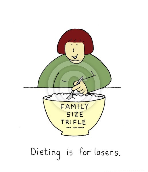 Dieting.