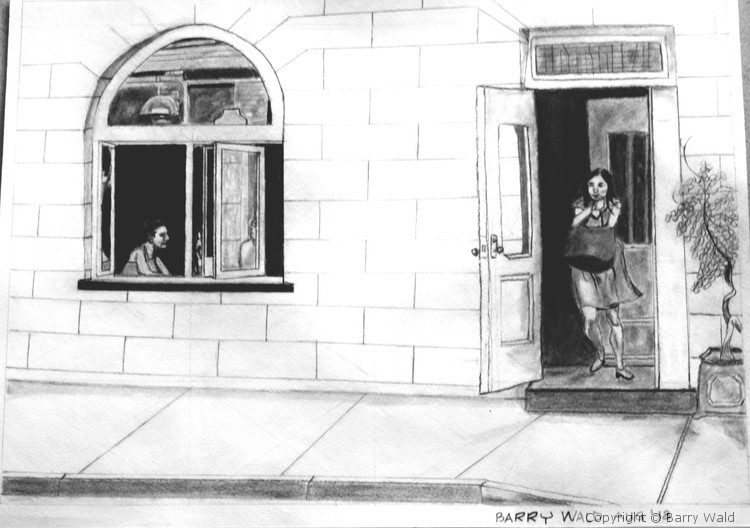 Leaving The Restaurant
