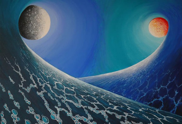 Moons and Em ocean